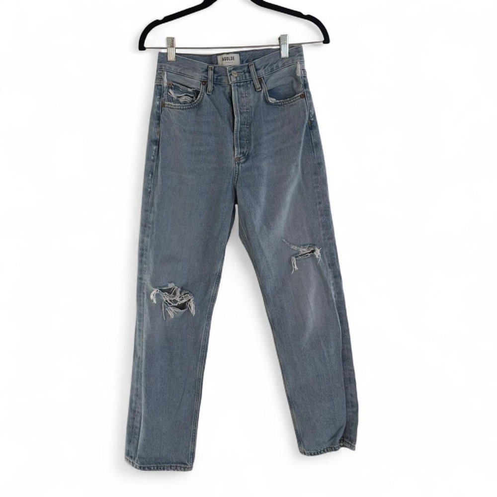 Agolde 90s mid rise loose fit color capture sz 23 - Picture 3 of 9